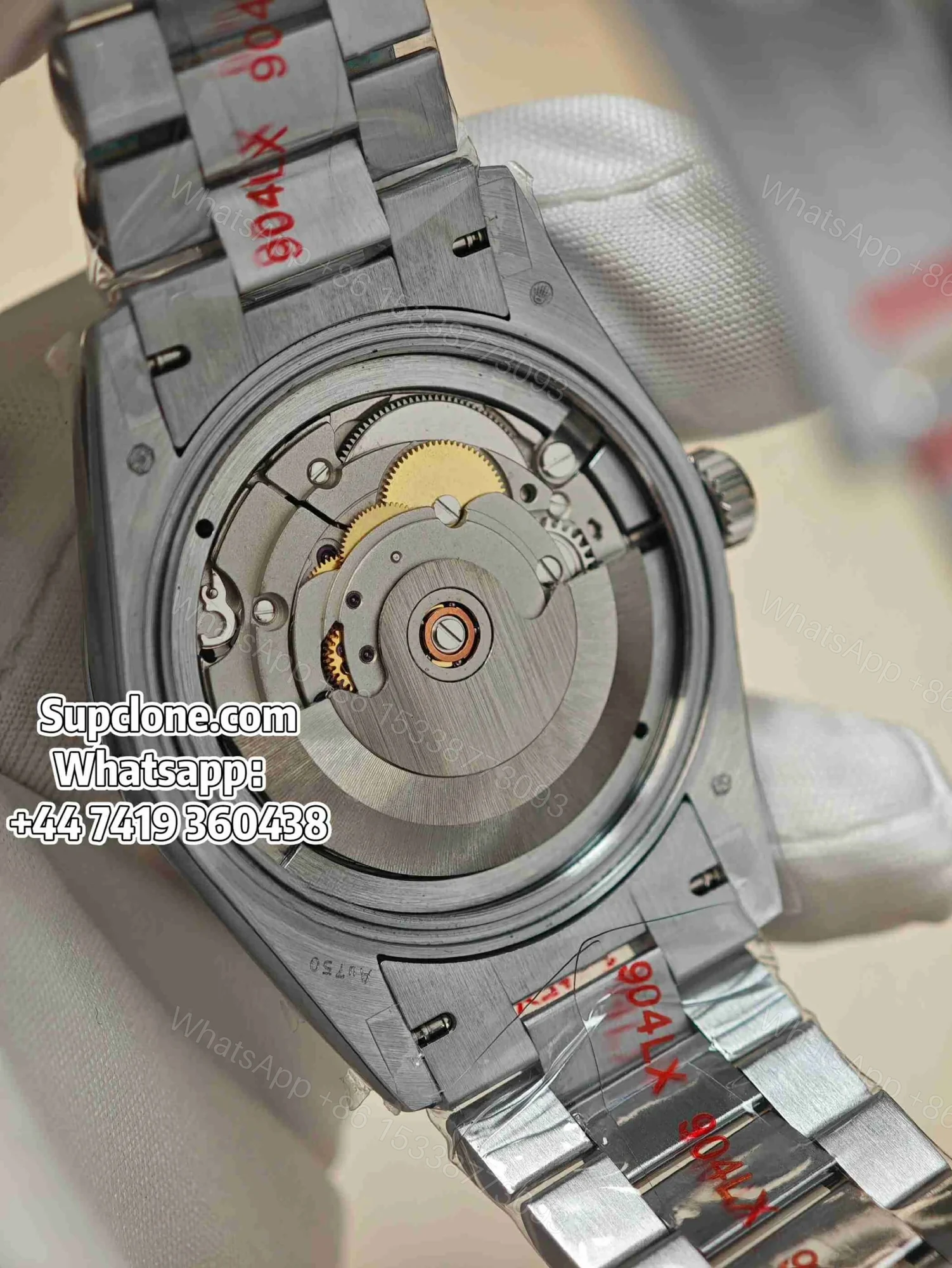 View 14 of Rolex Day-Date 36mm Gradient Blue Dial – Super Clone 1:1 Replica Cal. 3255
