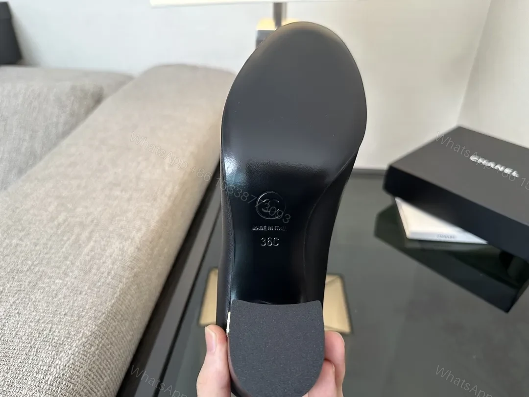 View 7 of Elegant Black Mary Jane Pumps: Comfort + Couture Detailing