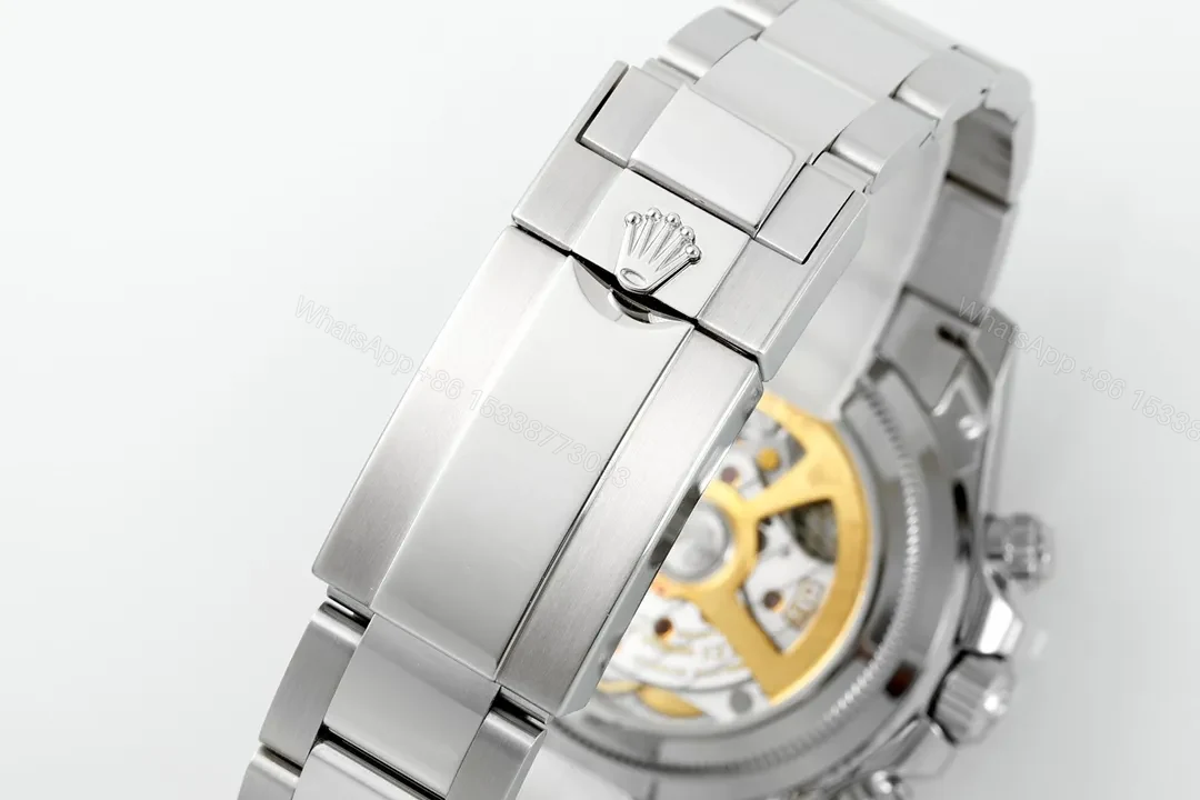 View 6 of OW Factory Clean Factory APS Daytona Silver Blue Dial Watch