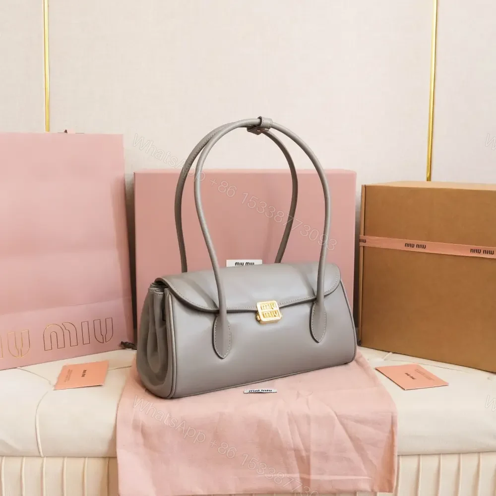 View 3 of 高仿miumiu*5BD265手提單肩包灰色免檢版