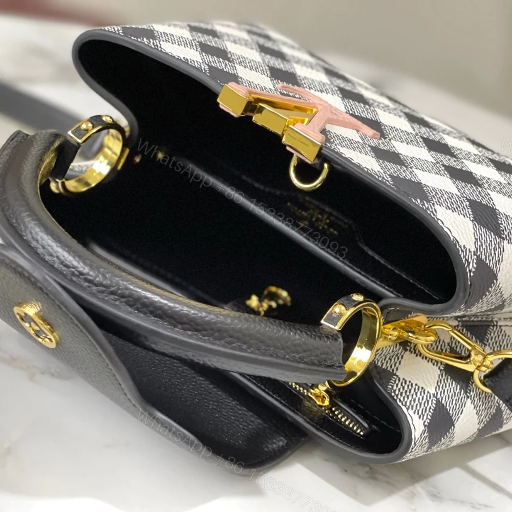 View 9 of Louis Vuitton Capucines BB Bag Black 27Cm M20716