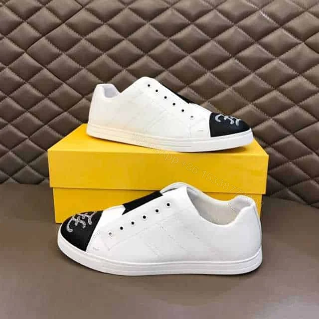 View 4 of FENDI FF MOTIF SLIP-ON SNEAKERS – FD12