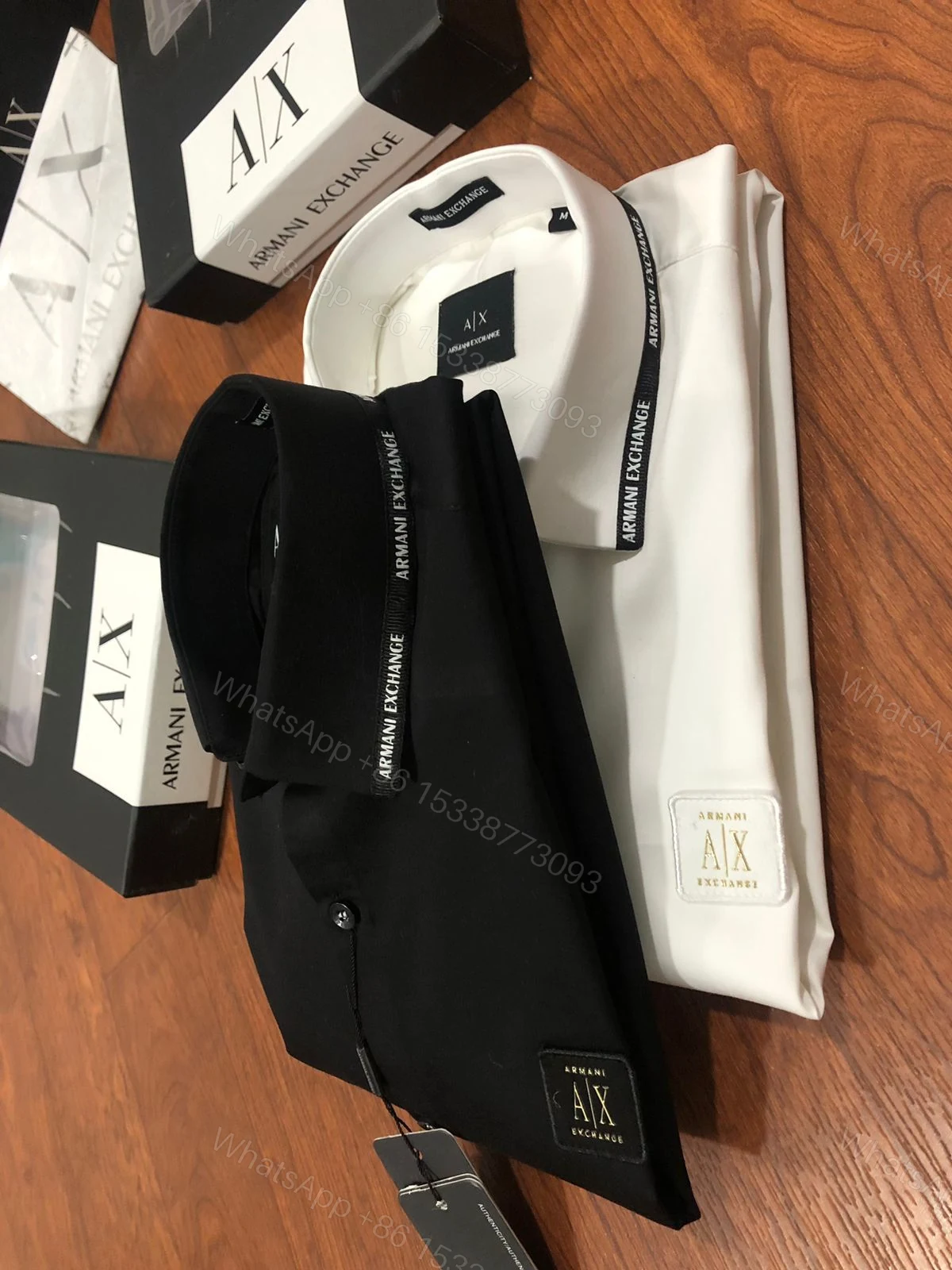 View 8 of First Copy Armani Exchange Cotton Shirt