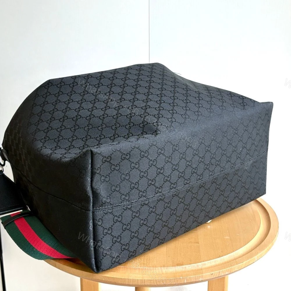 View 6 of Gucci Brera Large Crossbody Bag Black 46Cm
