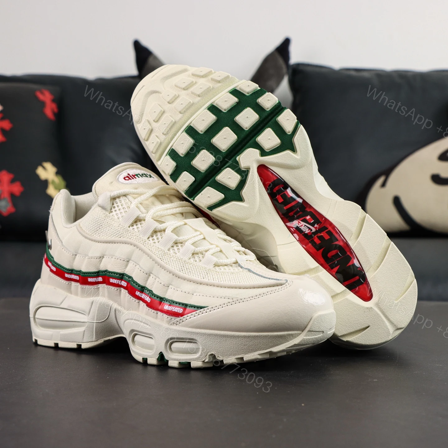 View 3 of UNDEFEATED x Nike Air Max 95 OG Big Bubble Reps