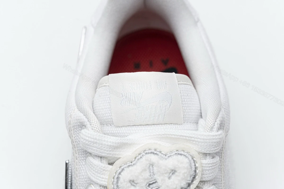 View 7 of Travis Scott x Nike Air Force 1“White” AQ4211-100
