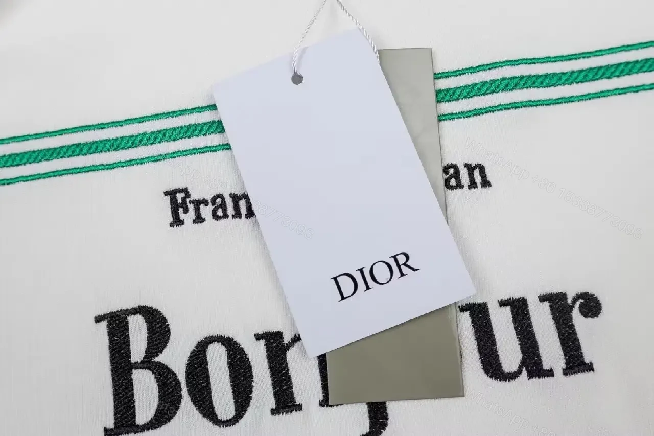 View 6 of Bonjour Tristesse Tee: Designer-Inspired Graphic, White, Boxy Fit