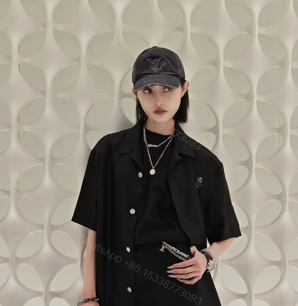 View 7 of Distressed Cotton-Twill Cap: Subtle LV Monogram Luxury
