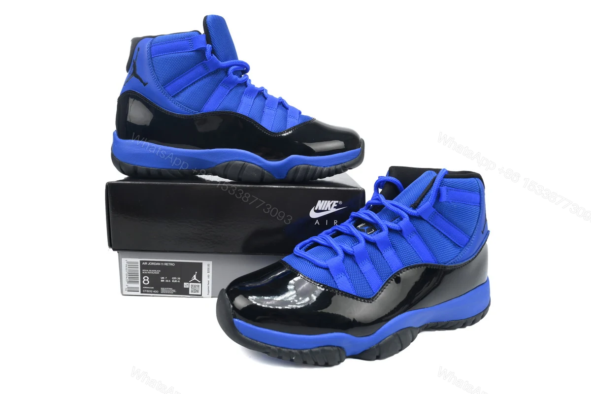 View 2 of Air Jordan 11 Retro Blue CT8012-400