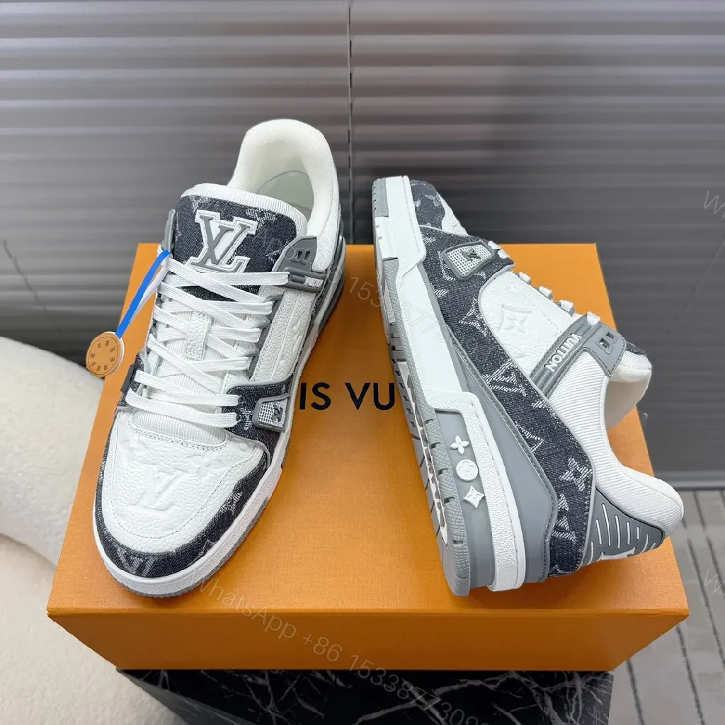 View 4 of Bold Monogram Mesh Sneaker: Luxe Street High-Top