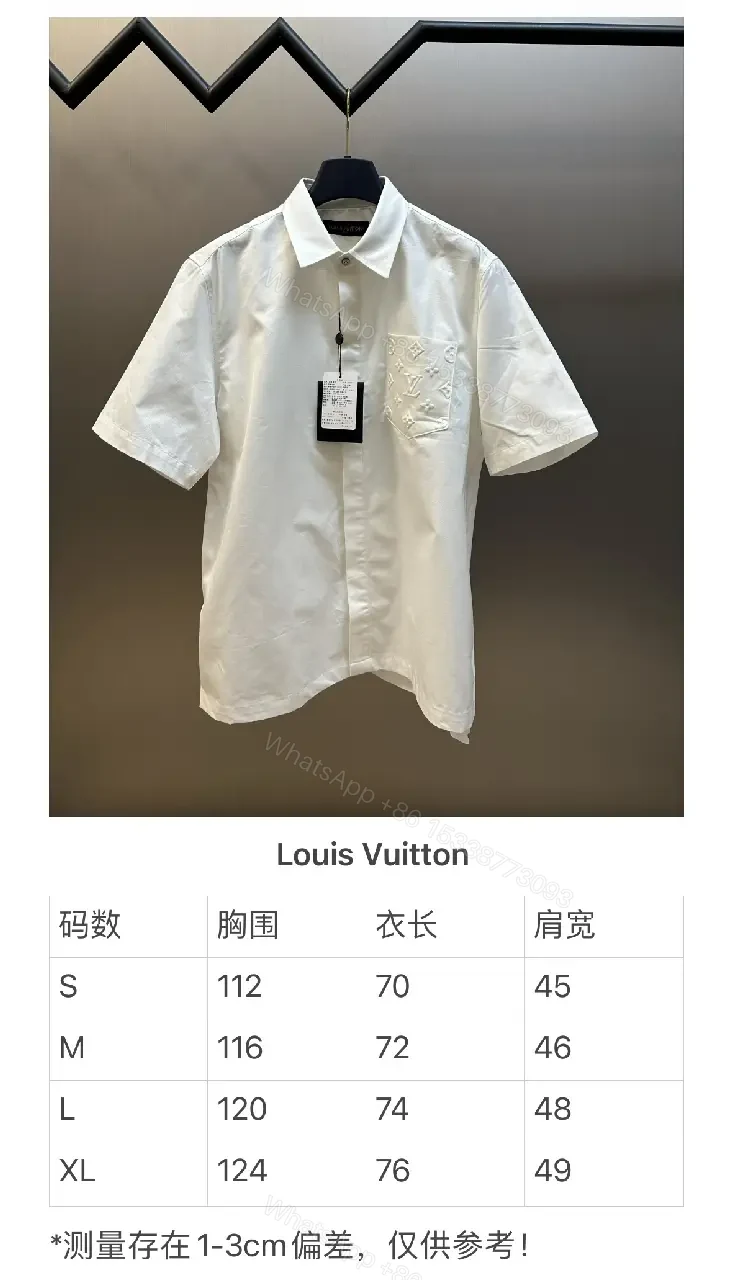 View 5 of White Cotton-Blend Shirt with Embossed Pocket Texture, Modern Luxury