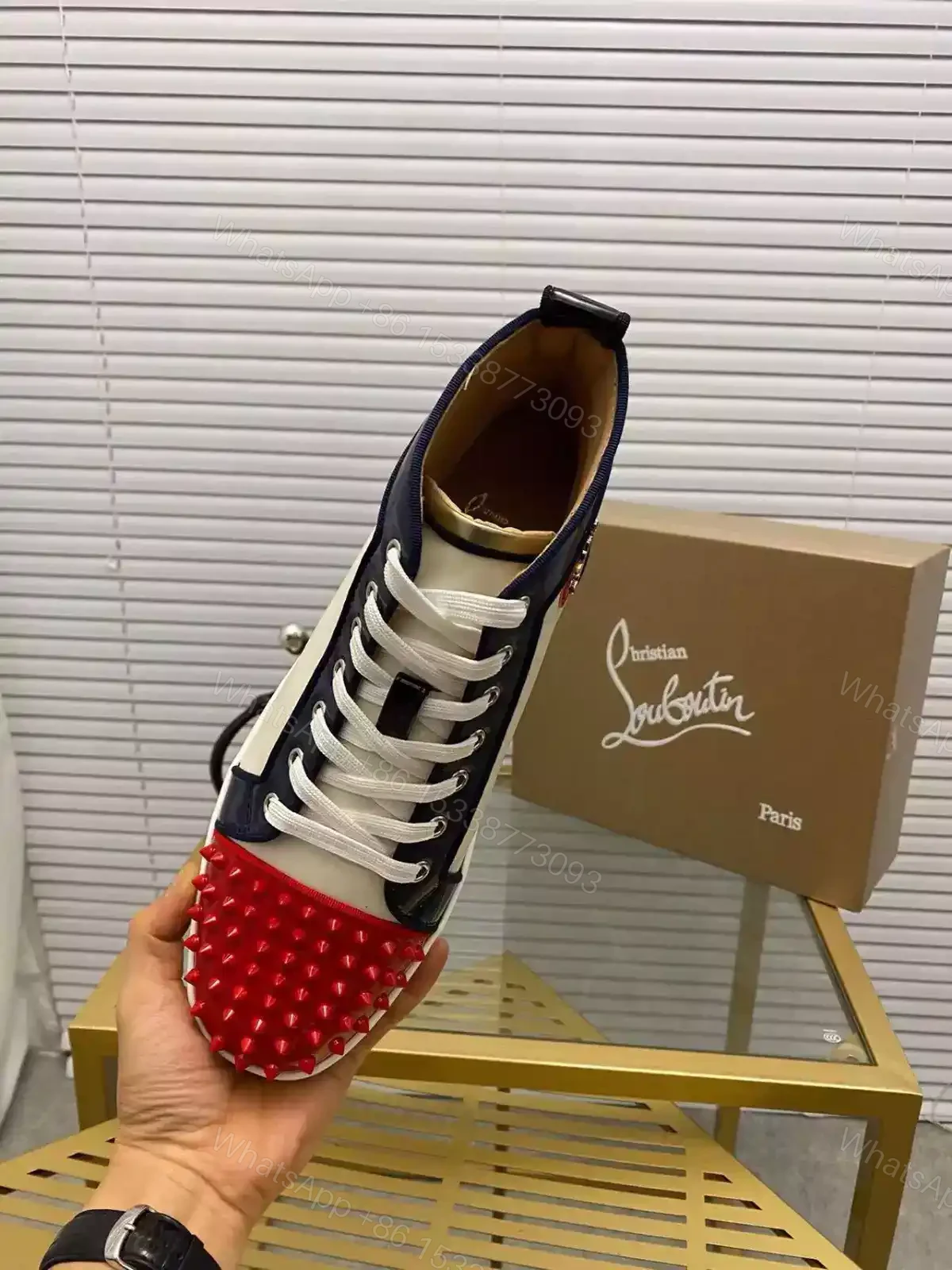 View 2 of CHRISTIAN LOUBOUTIN HIGH-TOP SNEAKER – CL176