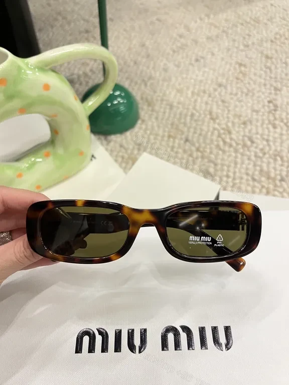 View 9 of Chic White Frames Sunglasses â€“ Modern Minimalist, Polarized UV