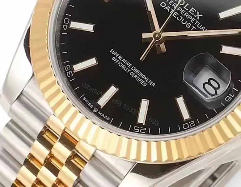View 5 of Clean Factory Clean Factory ROLEX Datejust 41mm Black Two-Tone Watch