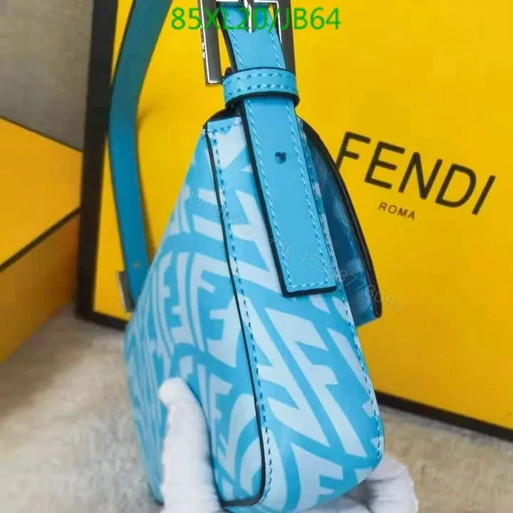View 17 of Fendi AAAA Copy 1997 Baguette FF Vertigo Shoulder Bag JB699574