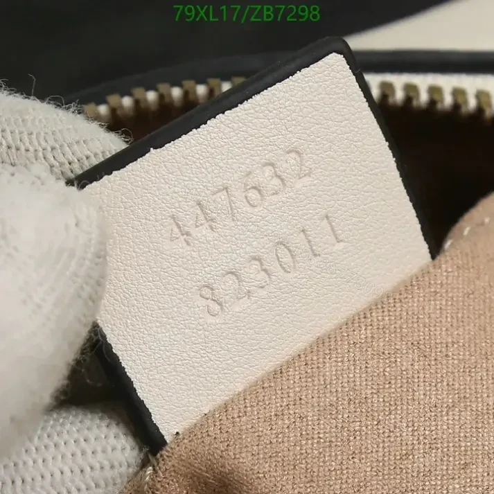 View 7 of Fake Gucci Small GG Beige Marmont Shoulder Bag ZB72988