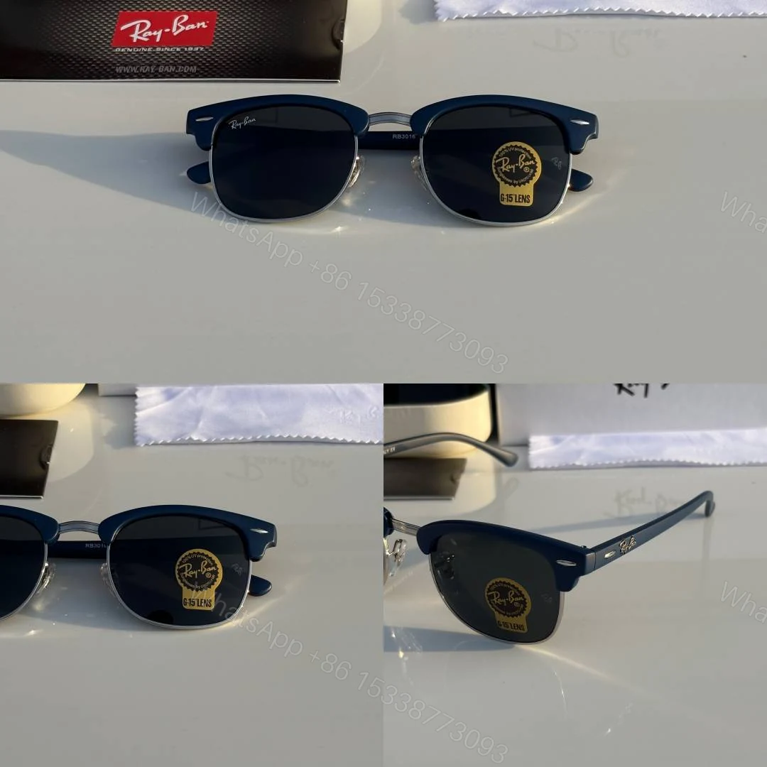 View 2 of First Copy Rayban 3016 Matt Blue Black