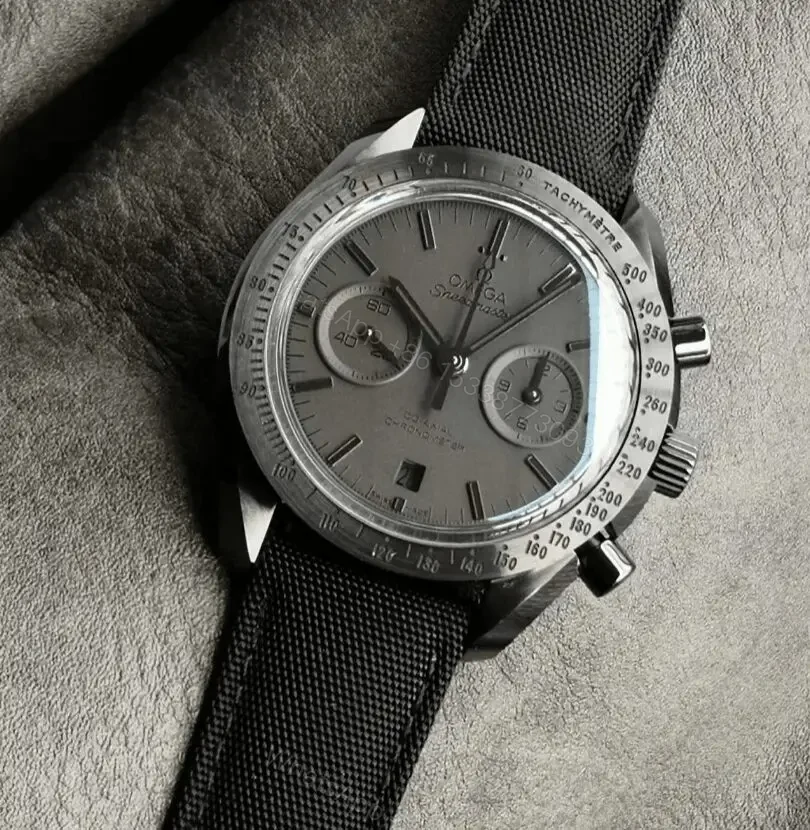 View 7 of Omega Replica Speedmaster Dark Side of the moon Super Clone