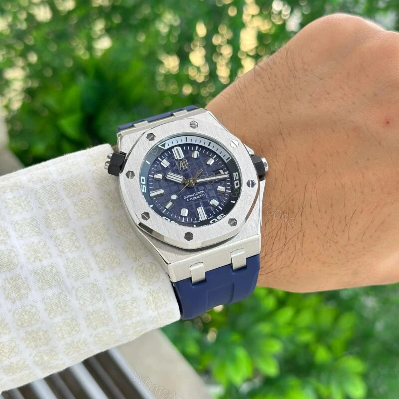 View 4 of Audemars Piguet Royal Oak Offshore Blue 44mm Automatic