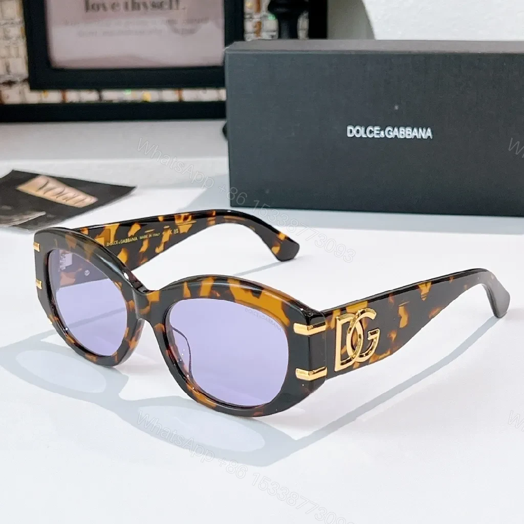 View 9 of Bold White Frame Sunglasses with Gold Hardware – Luxe Gradient Lenses