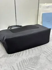 View 4 of CLASSIC TOTE BAG 43 IN BLACK RE-NYLON FABRIC