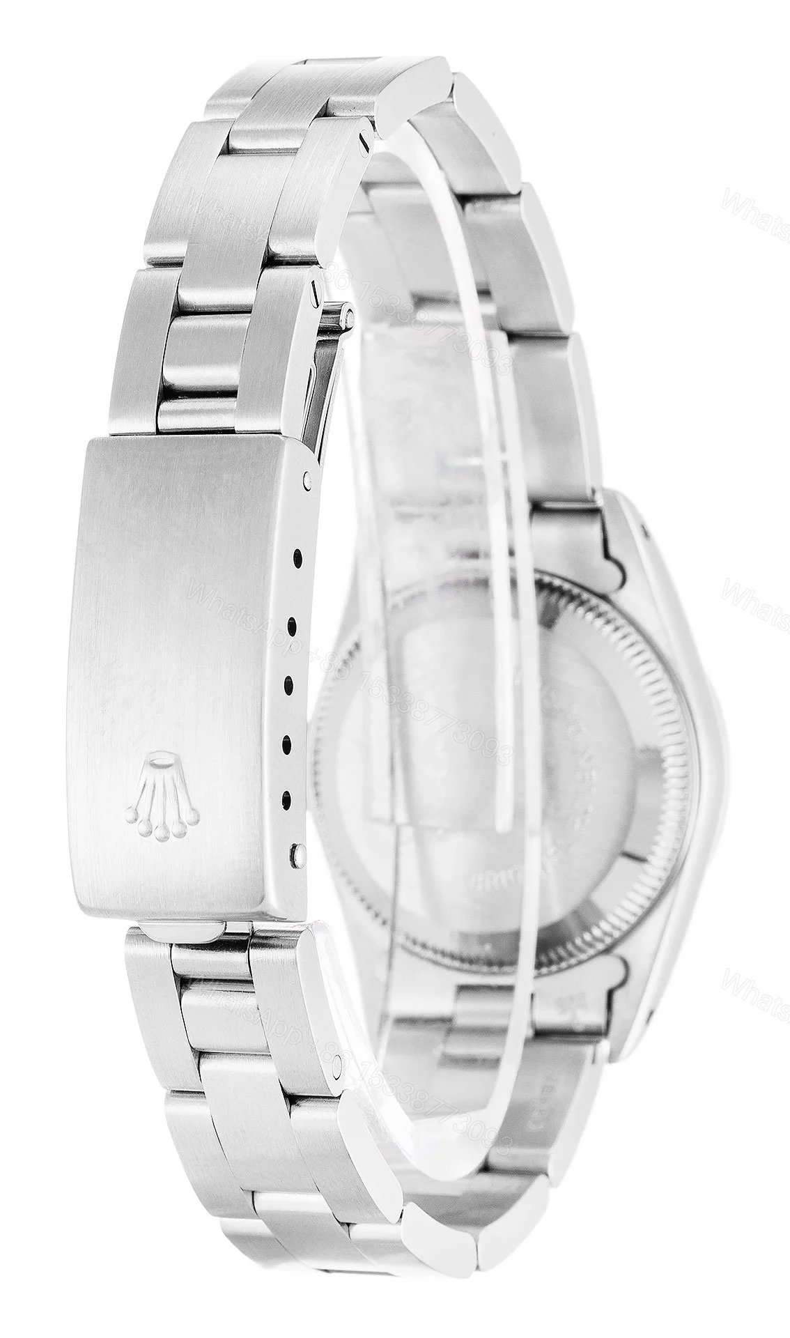 View 3 of Replica Rolex Oyster Perpetual Lady Silver Dial 67180 26 mm