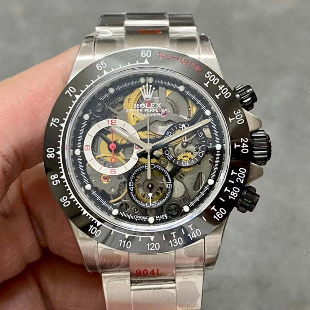 View 5 of Rolex Daytona Juan Pablo Montoya Skeleton Artisans De Geneve