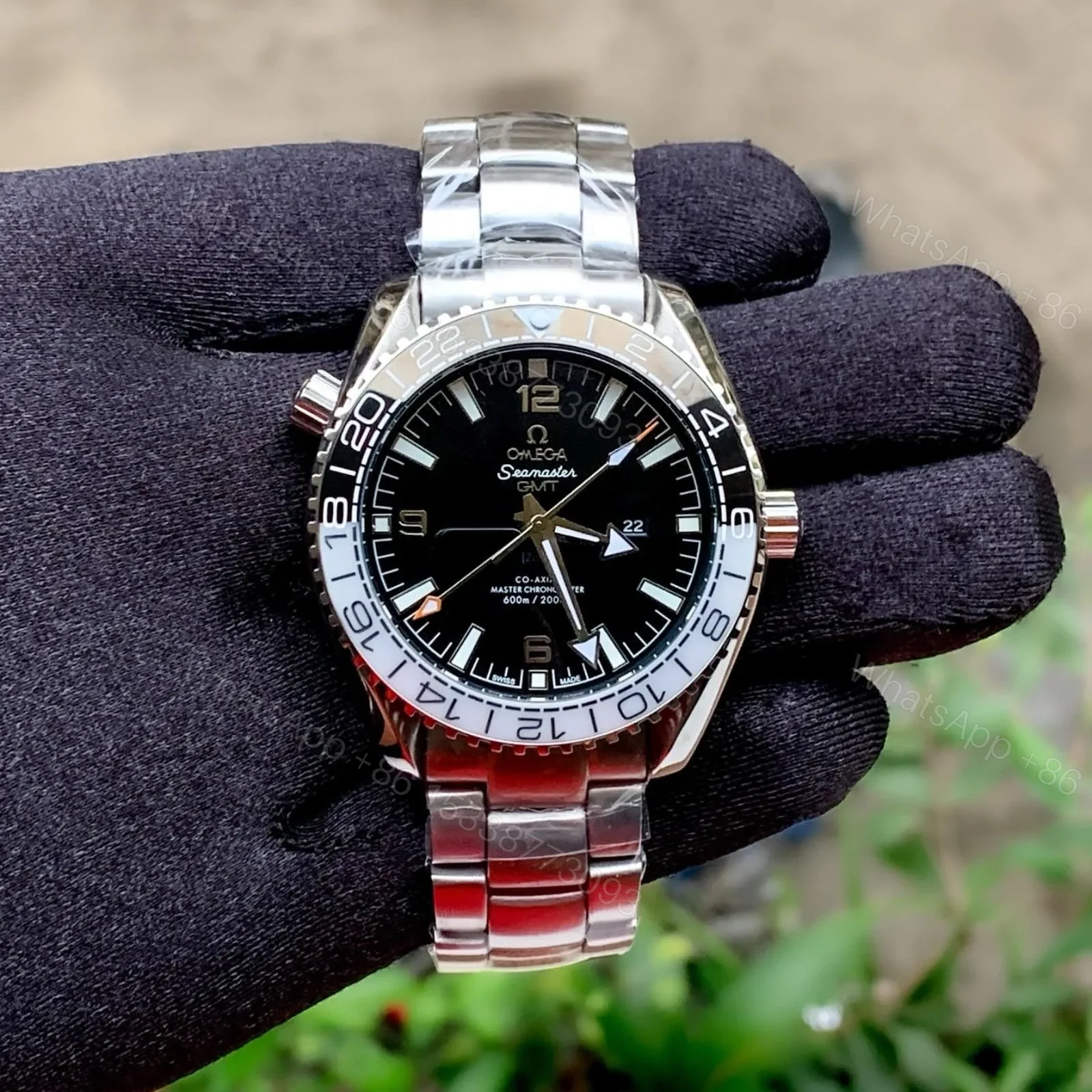 View 2 of Omega Seamaster Planet Ocean GMT