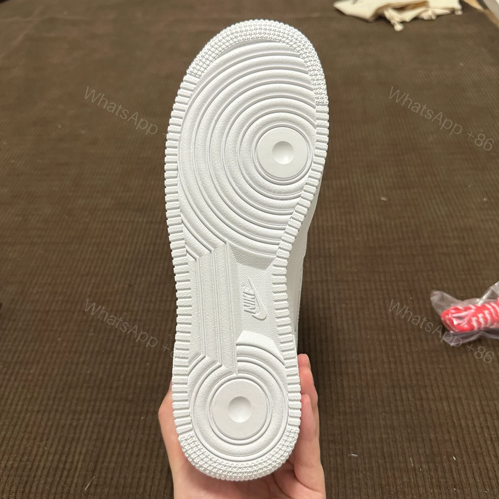 View 8 of Nike Air Force 1 Low Supreme White