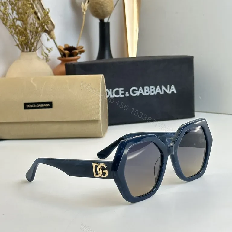 View 7 of Black Acetate Oversized Sunglasses â€“ Dolce & Gabbana Luxury Eyewear