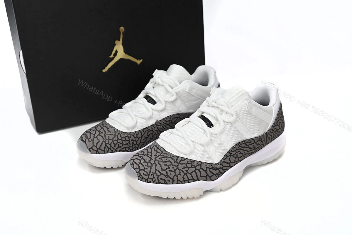 Air Jordan 11 Retro Low “Cement Grey” AV2187-140 — view 2