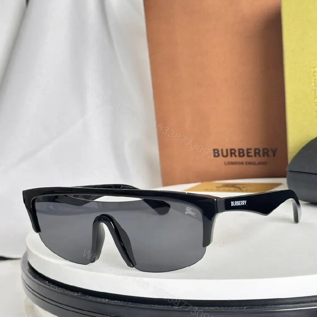 View 5 of Blue-Gray Shield Sunglasses: Modern, Lightweight Comfort