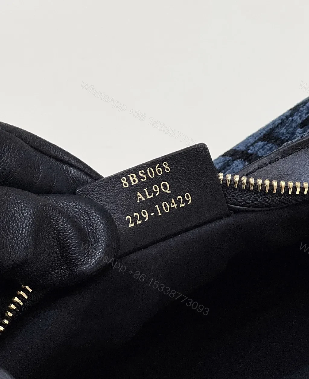 View 7 of Monogram Jacquard Bag with Statement Hardware Delight