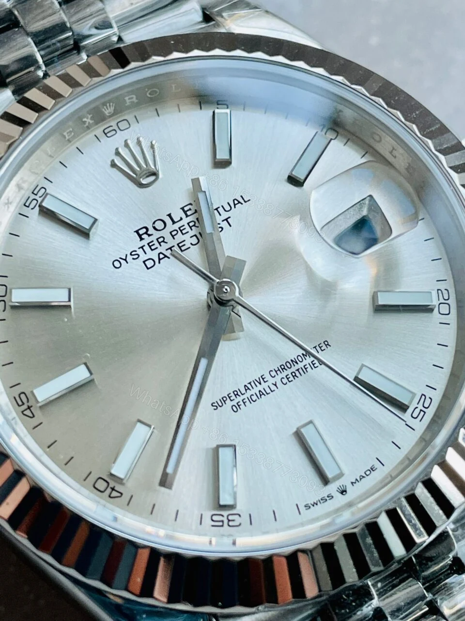 View 3 of VS Factory 1:1 Rolex DateJust 41 SS Best Edition 904L Steel Silver Dial
