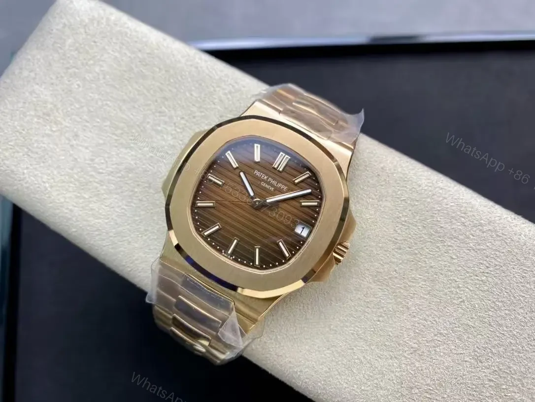 View 8 of Super Clone Replica Patek Philippe Nautilus – Rose Gold