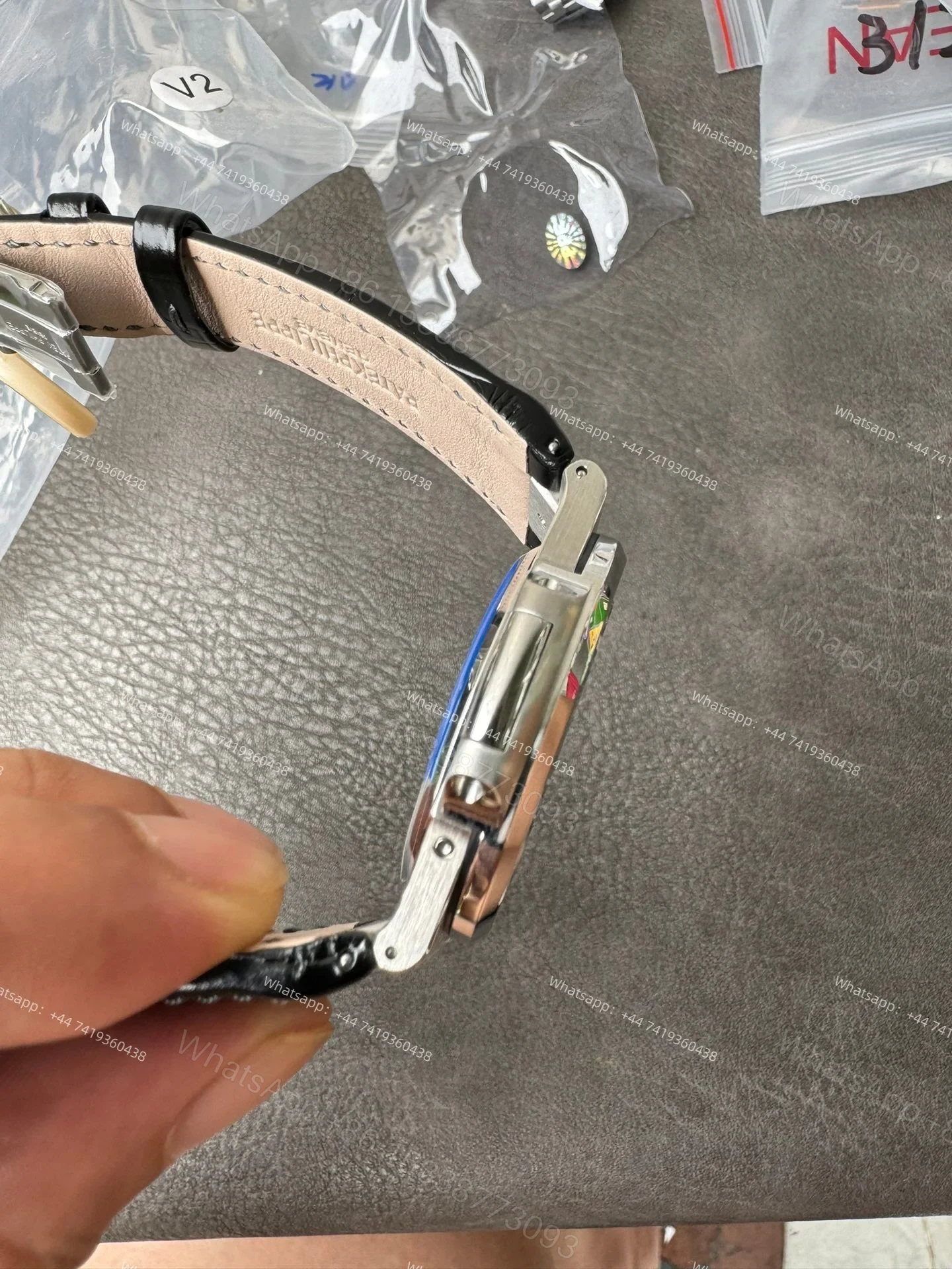 View 5 of Patek Philippe Super Clone Nautilus 5712G-001 Grey Dial Moon Phase 40MM