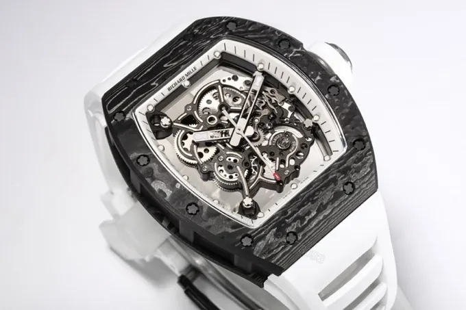 View 9 of KV Factory Richard Mille RM055 Black Carbon Fiber Watch