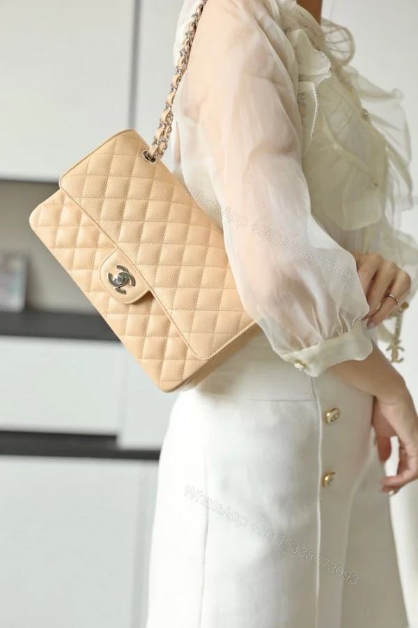 FIRST COPY CHANEL PARIS LAMBSKIN SHOULDER BAG — view 1