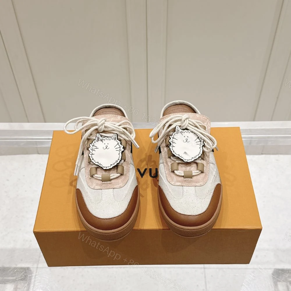 View 4 of Louis Vuitton Lous Lous Open Sneaker White 1ABVQ9