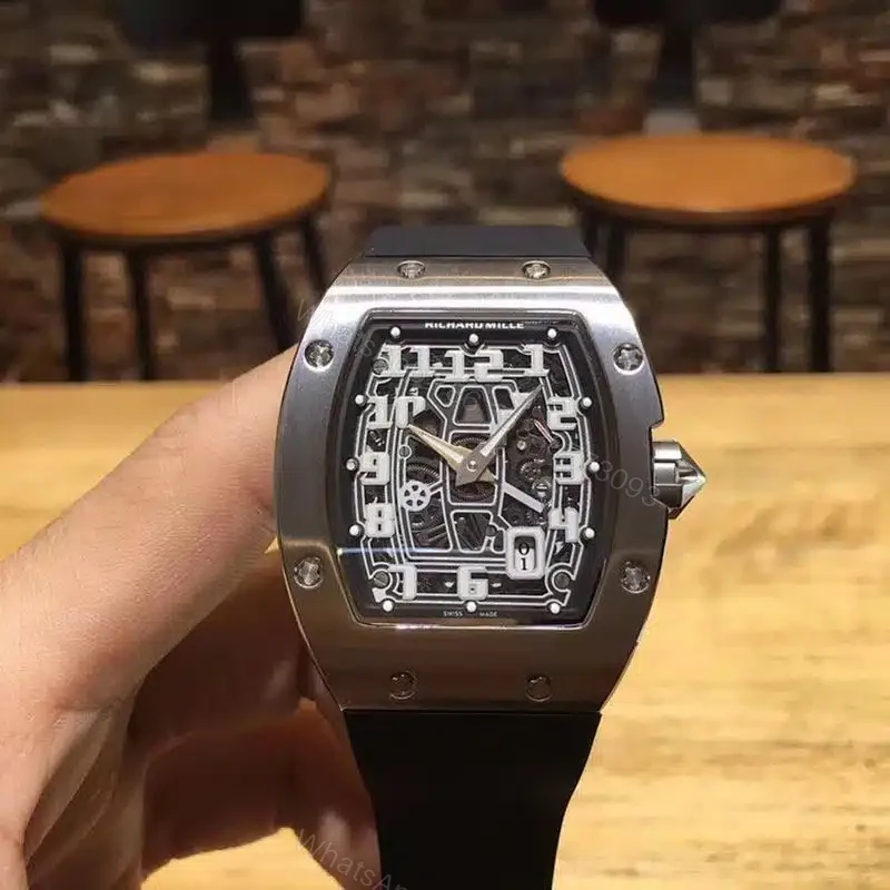 View 2 of Replica RM 067-01 Extra Flat Titanium Swiss Automatic Movement