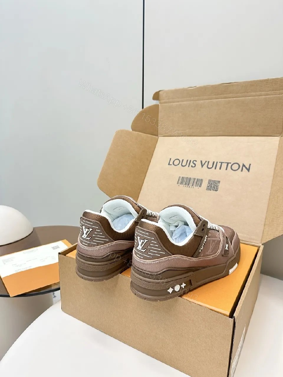 View 4 of Brown Taupe Suede-Textured Luxe High-Tops: All-Day Comfort