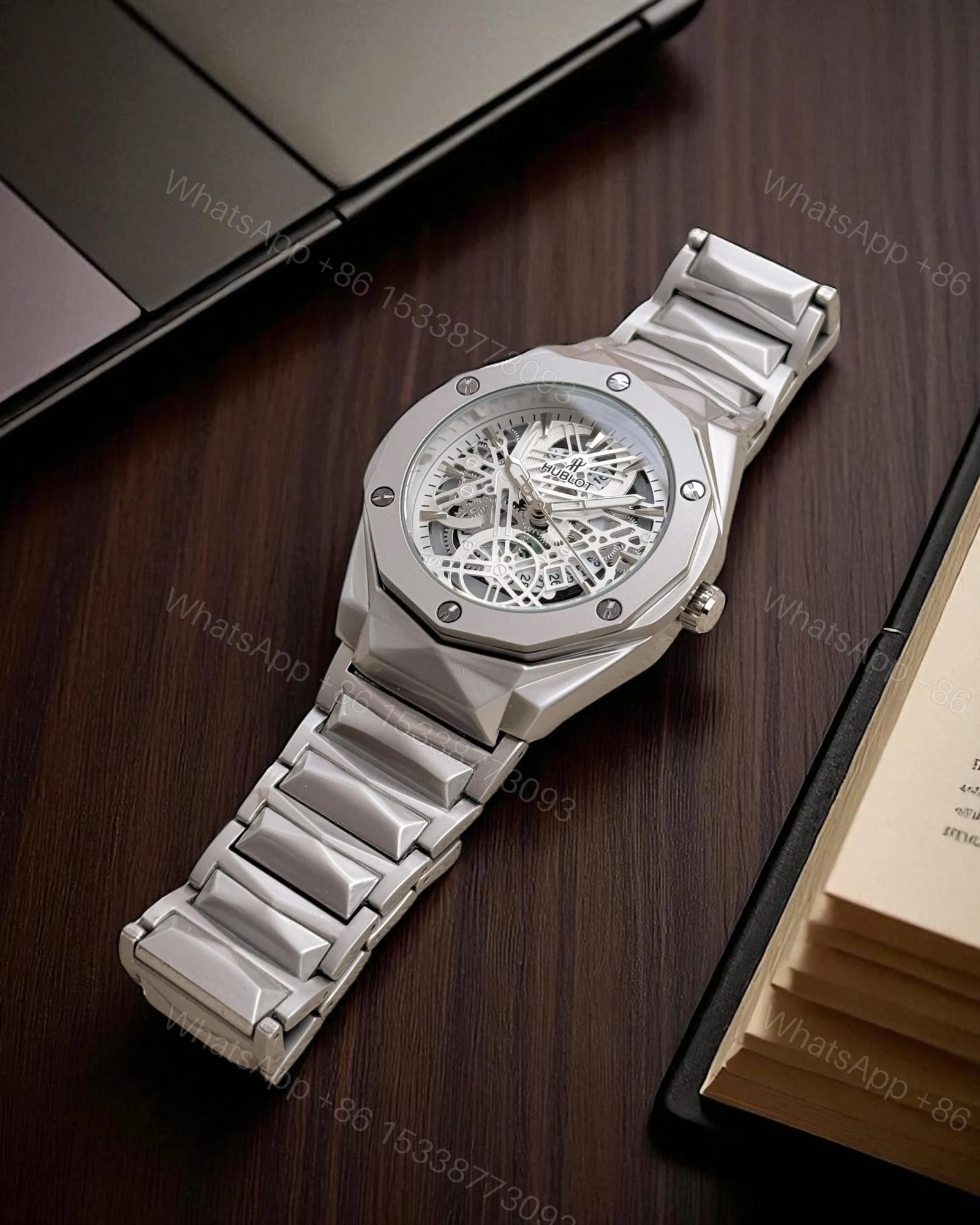View 5 of FIRST COPY Hublot mens branded watch