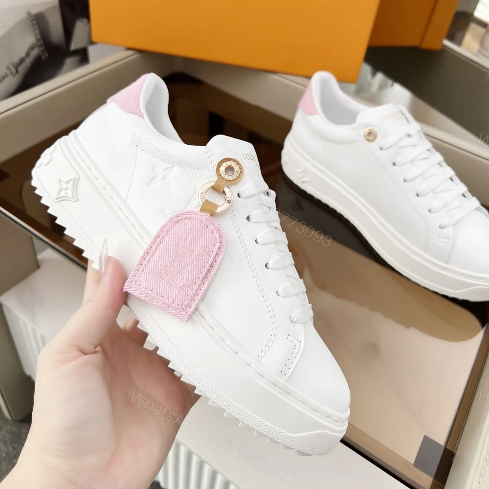 View 5 of Louis Vuitton Time Out Sneaker Pink 1AGUXO