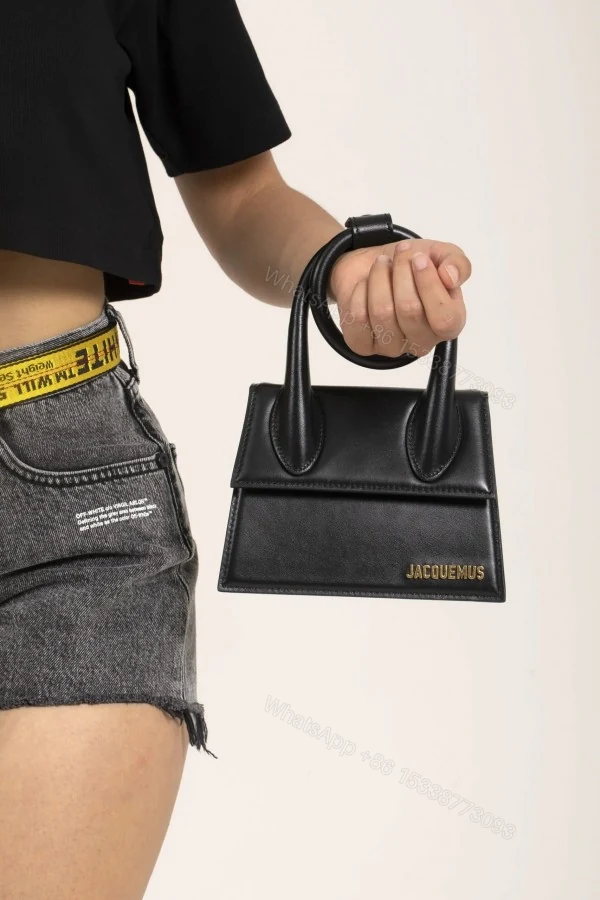 View 4 of FIRST COPY Jacquemus Le Chiquito Noeud Bag