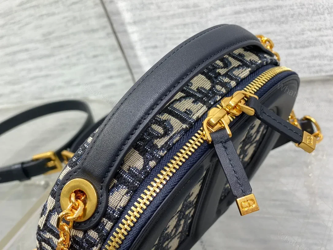 View 4 of Dior branded women’s handbag with crossbody strap 18x6cm