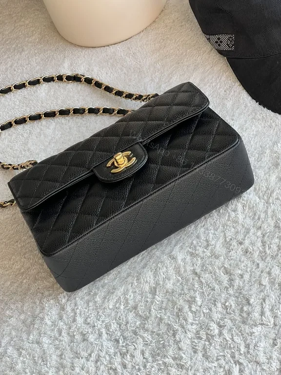 View 4 of Chanel-Inspired Quilted Leather Crossbody: Luxe, Versatile, Iconic