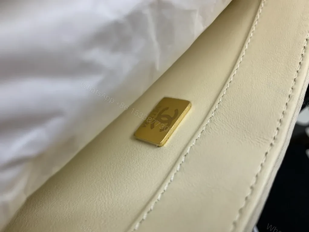 View 2 of Champagne Sequined Clutch: Chanel-Inspired, Lux Texture