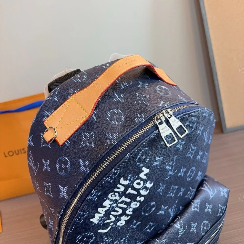 View 7 of Louis Vuitton Discovery Backpack PM Ocean 28Cm M26942
