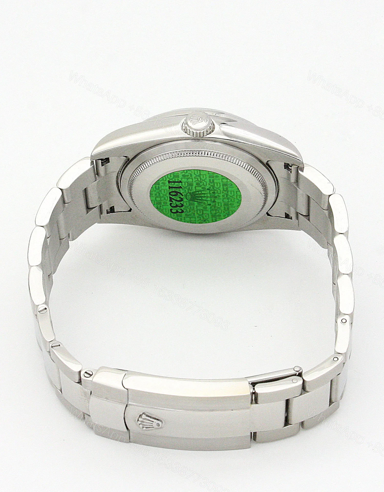 View 4 of Replica Rolex Oyster Perpetual Lady Black Dial 177200-2 31 mm