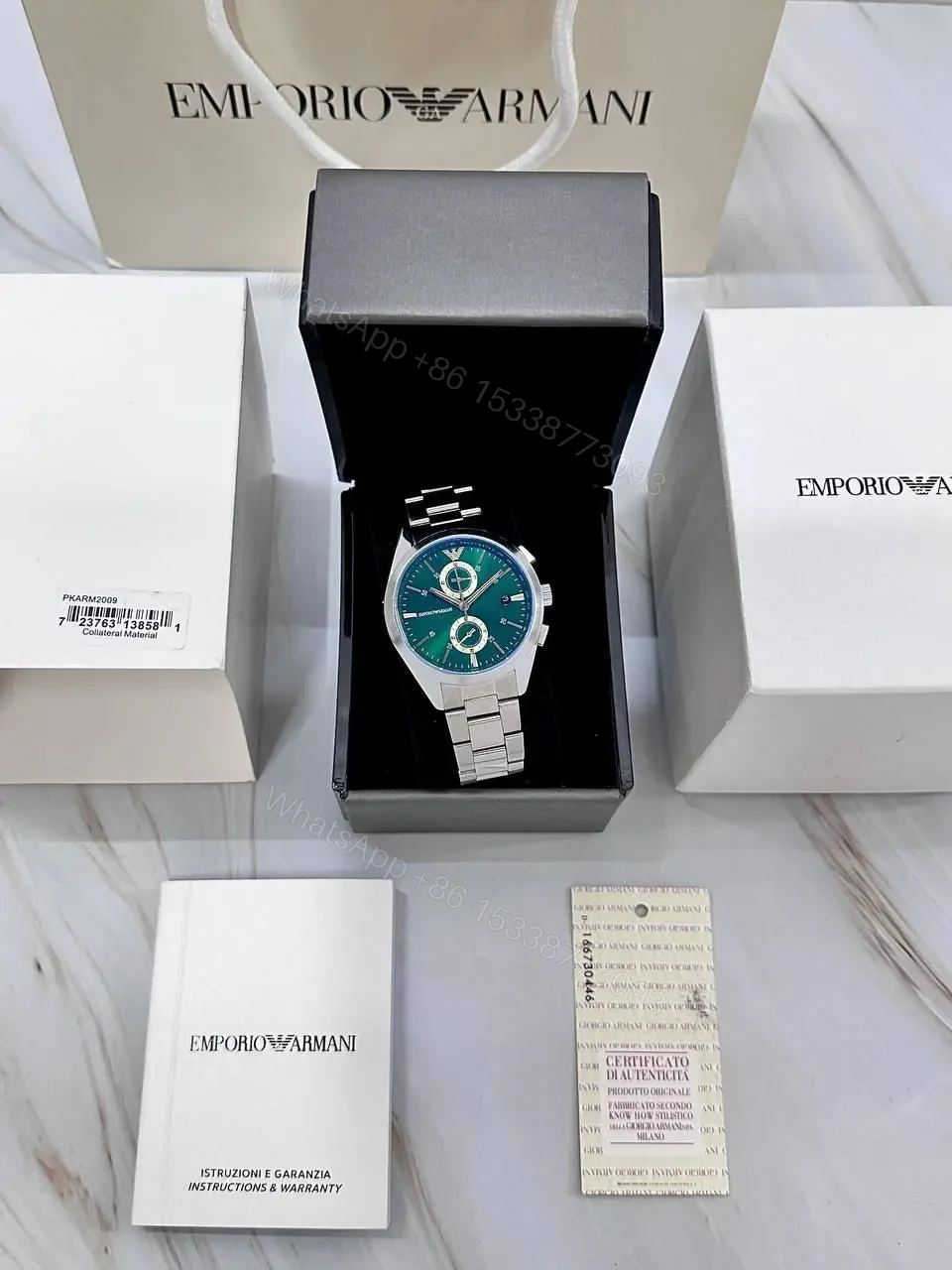 View 3 of Emporio Armani Claudio AR11483